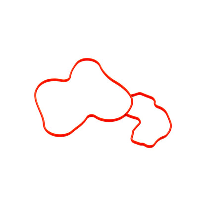 Cometic Water Pump Gasket Material: Molded Rubber C5204 Photo - Primary