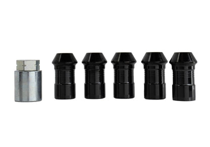 Ford Racing 2023+ Ford Bronco Raptor  M14 x 1.5 Black Security Lug Nut Kit - Set of 5 M-1A043-A5 M-1A043-A5 Photo - Unmounted