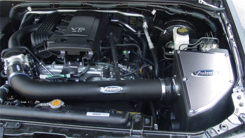 Volant 05-07 Nissan Frontier 4.0 V6 Pro5 Closed Box Air Intake System 12640 Photo - Mounted