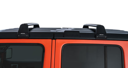 Rhino-Rack 07-22 Jeep Wrangler JK/JL 4 Door Hard Top Vortex SG 2 Bar Roof Rack - Black SG59 SG59 Photo - Primary