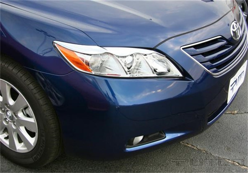 Putco 07-09 Toyota Camry (eyebrow Style) Head Lamp Overlays & Rings 401256 401256 Photo - Mounted