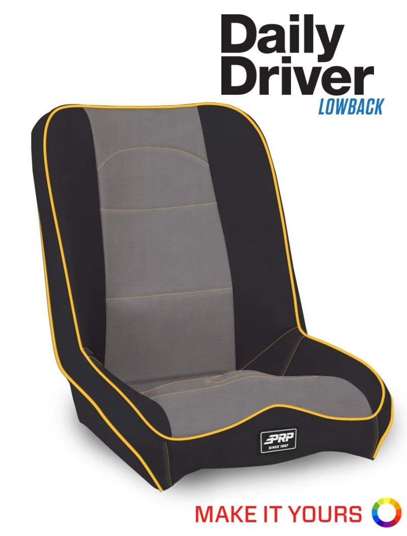 PRP Seats PRP Daily Driver Low Back Suspension Seat A140112 A140112 Photo - Primary