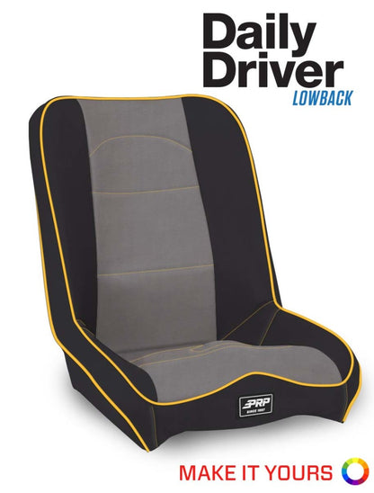 PRP Seats PRP Daily Driver Low Back Suspension Seat A140112 A140112 Photo - Primary