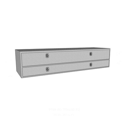 Westin/Brute High Cap 72in Stake Bed Contractor TopSider w/ Doors - Aluminum 80-TB400-72 80-TB400-72 Photo - Unmounted
