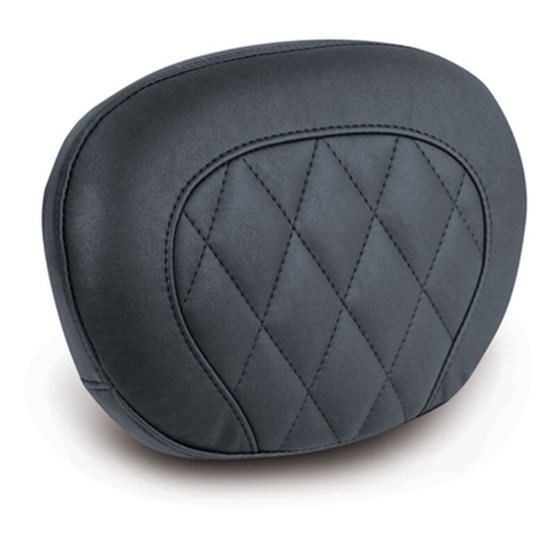 Mustang Motorcycle Blk Diamond Stitch Bckrst Pad 76818 76818 User 1