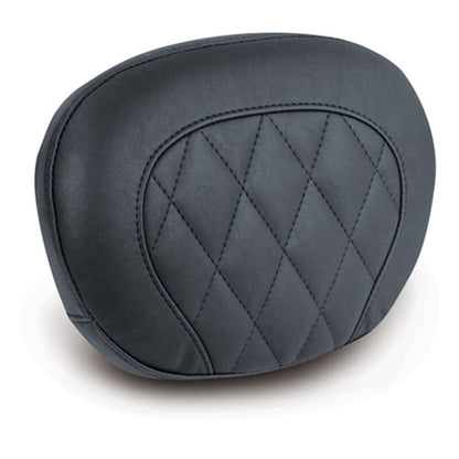 Mustang Motorcycle Blk Diamond Stitch Bckrst Pad 76818 76818 User 1