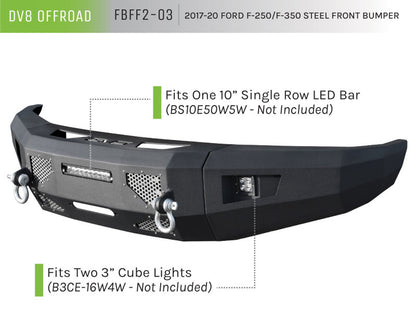 DV8 Offroad 2017+ Ford F-250/F-350/F-450 Front Bumper FBFF2-03 FBFF2-03 Product Brochure - a specific brochure describing a Product
