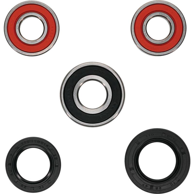 Pivot Works Honda Wheel Bearing Kit Premium Bearings 25-1230-P 25-1230-P Photo - Primary