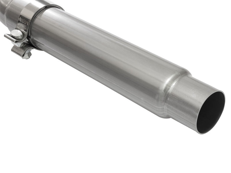 aFe Cat Back Exhaust Polished - Ford F-150 04-08 49-43079-P Photo - Unmounted