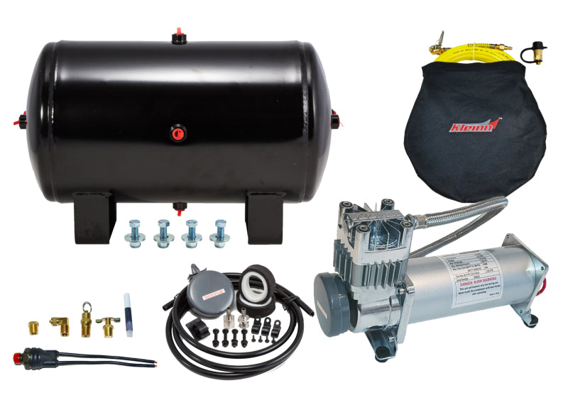 Kleinn Air Horns Kleinn Air System w/ 150 PSI Waterproof/ 100 Percent Duty Cycle Air Compressor / 5.0 gal Air Tank 6450 6450 Photo - Primary
