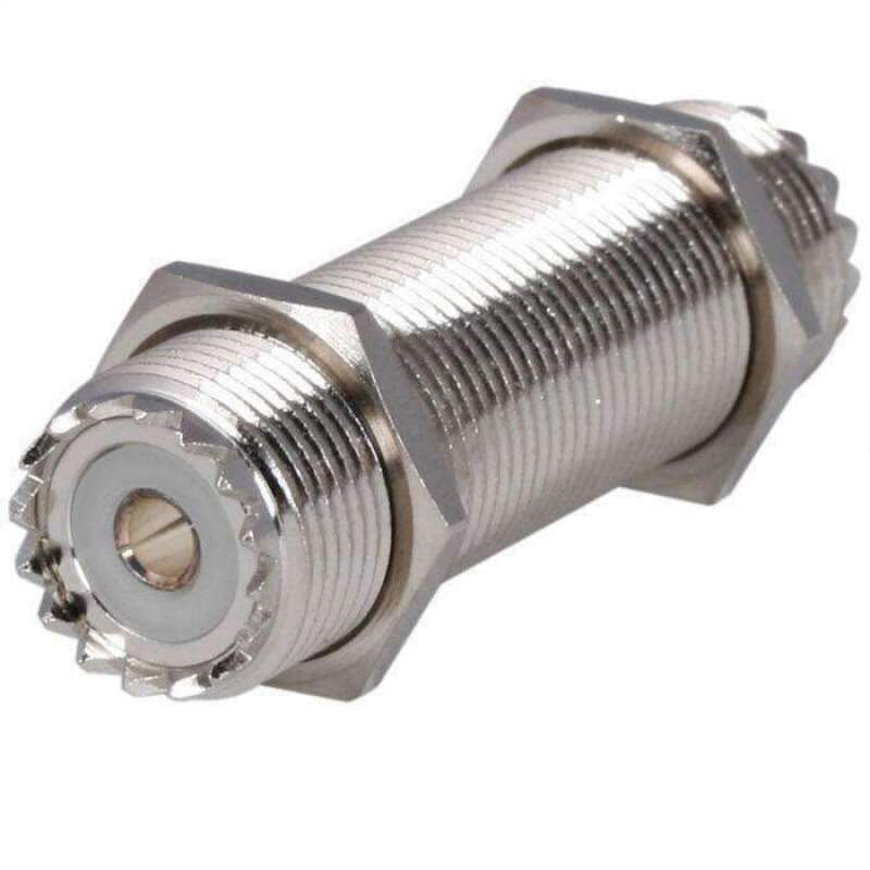 Rugged Radios Female to Female UHF Bulkhead Connector UHF-BULKHEAD UHF-BULKHEAD Photo - Primary