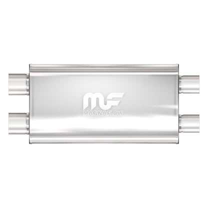 MagnaFlow 5" X 11" Oval Dual/Dual Straight Through Performance Muffler 12569 Photo - Primary