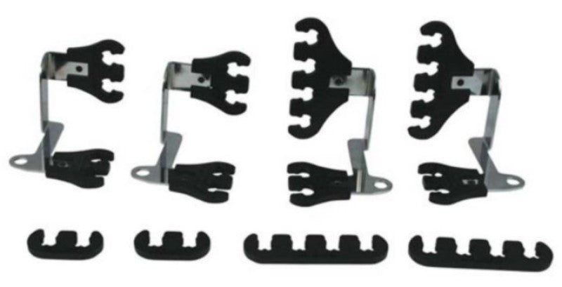 Moroso Spark Plug Wire Accessories Super Loom Kit; Black; 7-9mm (Universal) 72174 User 1