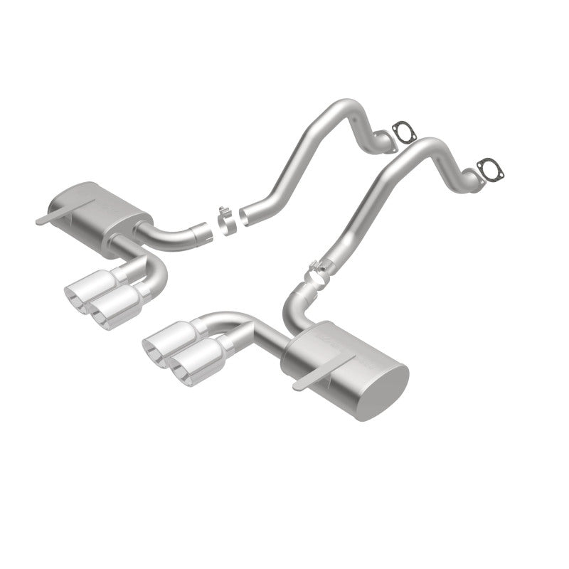 MagnaFlow Chevrolet Corvette Street Series Axle-Back Performance Exhaust System 16732 360 Degree Image Set