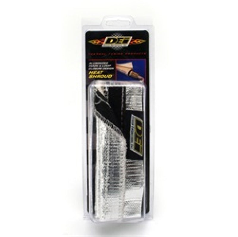 DEI Heat Shroud 1in I.D. x 3ft - Aluminized Sleeving-Hook and Loop Edge 10405 10405 Photo - in package