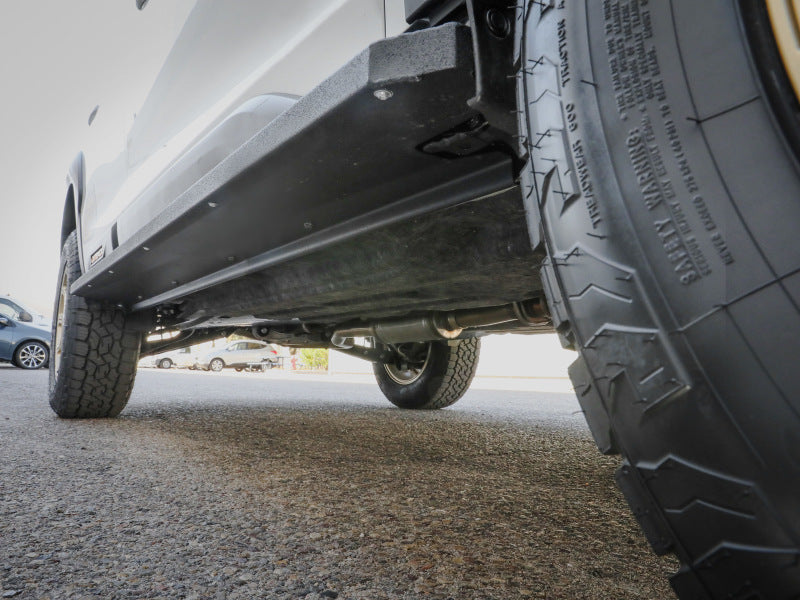 aFe POWER 10-14 Subaru Outback H4 2.5L / H6 3.6L Terra Guard Trail Steps - Black 79-27004 79-27004 Photo - Mounted