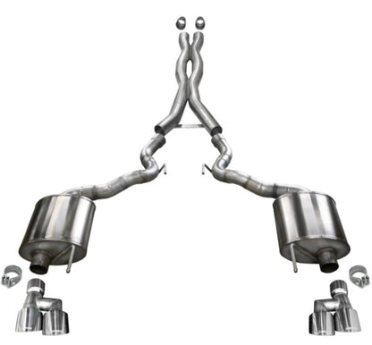 Corsa 18-20 Ford Mustang GT Convertible w/o Active Valves Xtreme Cat-Back w/ Polished 4in Tips 21048 21048 User 1