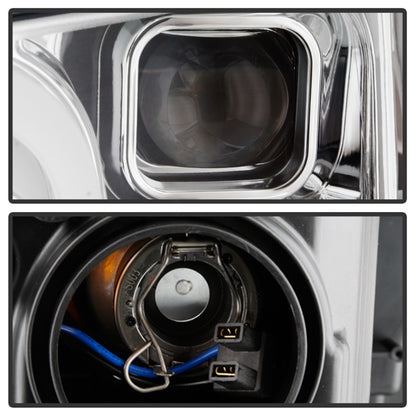 Spyder Signature Ford F150 18-19 (Halogen Model) Projector Headlights - Chrome (PRO-YD-FF15018-LB-C) 5086617 5086617 Photo - Unmounted