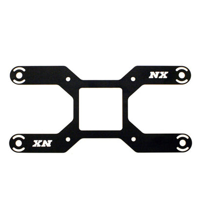 Nitrous Express Carb Plate Solenoid Bracket For 4150 (4 solenoids) 15728D Photo - Primary