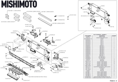 Mishimoto 21+ Bronco 2.3L High Mount INT Kit BK Core P Pipes MMINT-BR23-21HKBKP MMINT-BR23-21HKBKP User 1