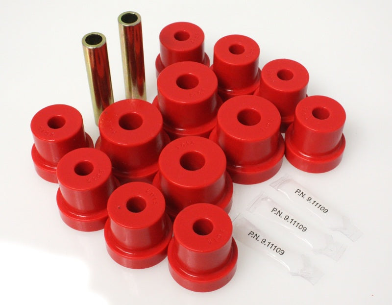 Energy Suspension Leaf Spring Bushing Set Red Buick Apollo All 1973-1975 3.2103R Photo - Primary