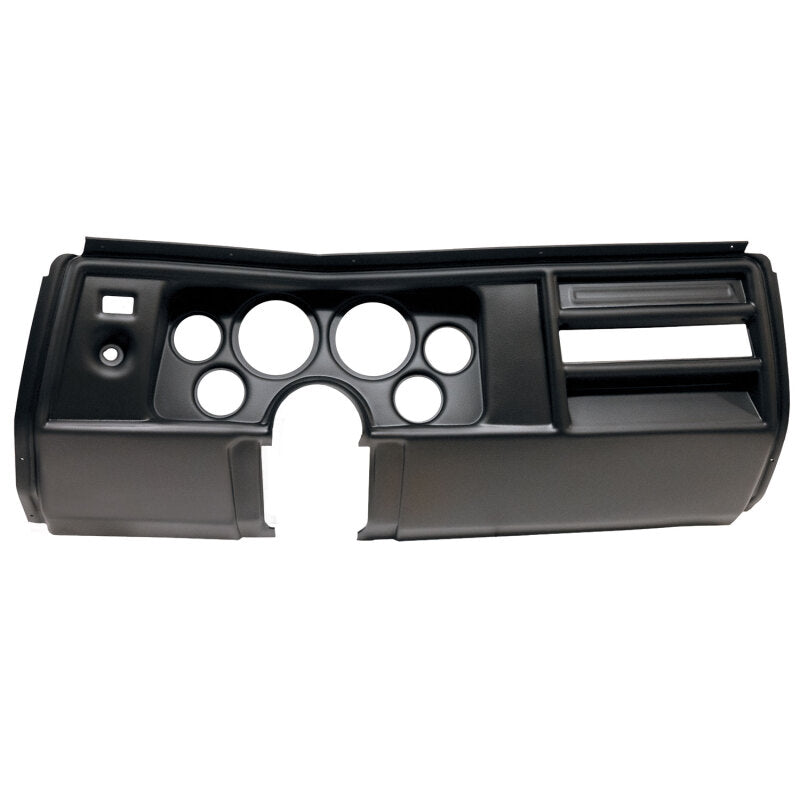 Autometer 1969 Chevrolet Chevelle No Vent Direct Fit Gauge Panel 3-3/8in x2 / 2-1/16in x4 2908 2908 Photo - Primary