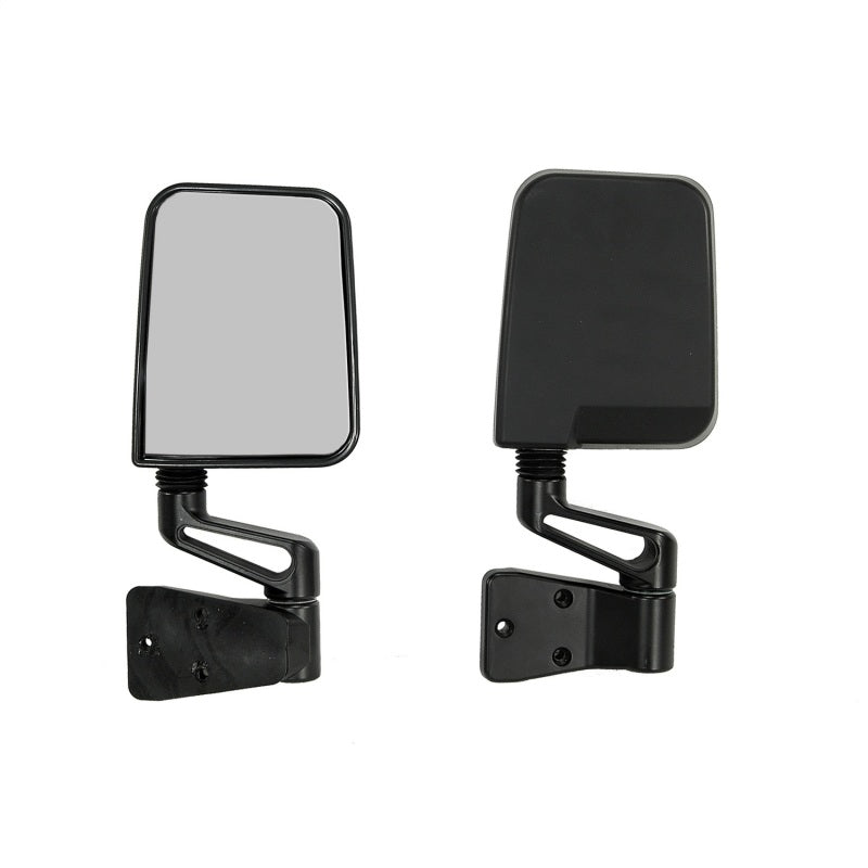 Rugged Ridge 87-02 Jeep YJ/TJ Black Door Mirror Kit 7694 7694 Photo - Primary