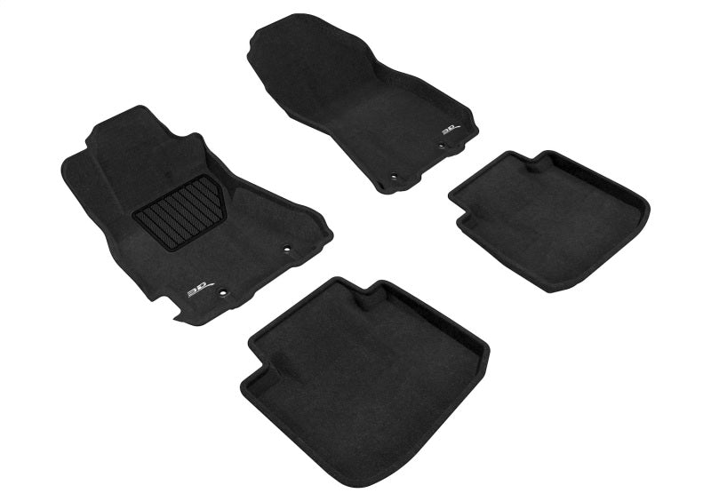 3D MAXpider 15-19 Subaru Legacy/ Outback Elegant 1st 2nd Row - Floor Mat Set (Black) L1SB01304709 L1SB01304709 Photo - Primary