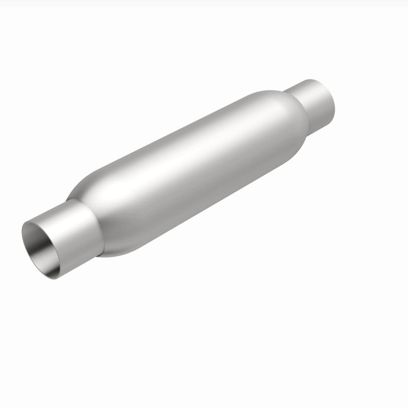 MagnaFlow 3.5" Round Center/Center Glasspack Performance Muffler 18115 360 Degree Image Set