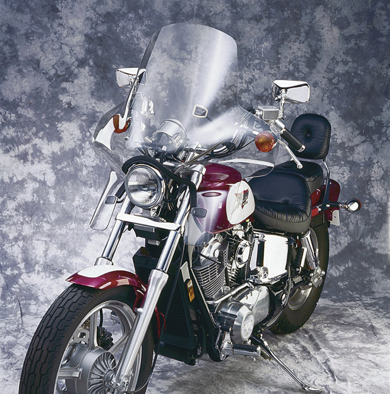 National Cycle 87-07 Honda VT600C/CD/CB900 /CB1000/VT1100 Shadow Plexifaring 3-Clear N8413-01 N8413-01 User 1