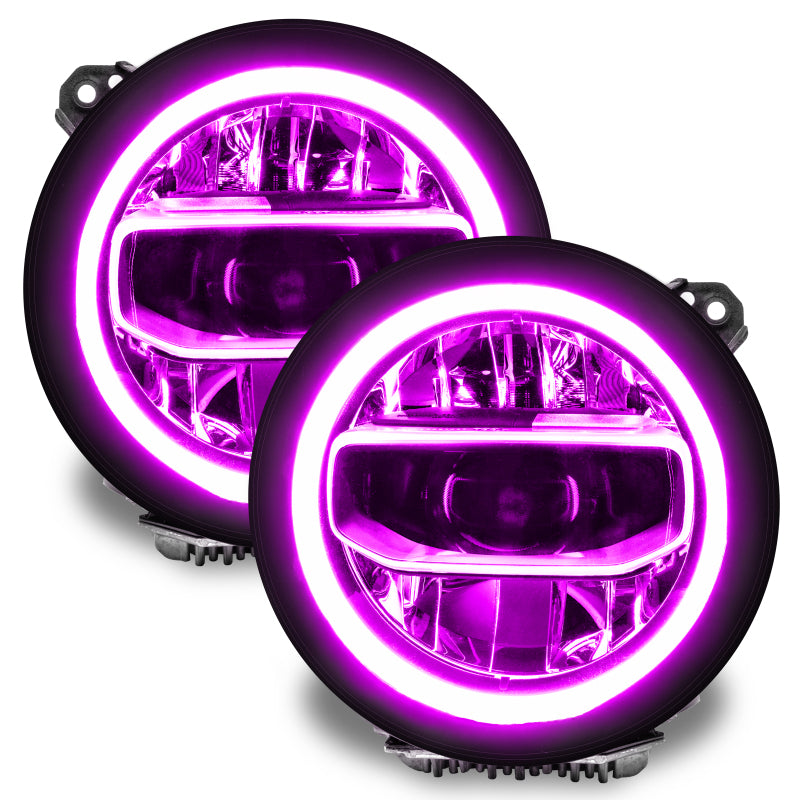 ORACLE Lighting Oracle Jeep Wrangler JL/Gladiator JT RGB+W Headlight DRL Upgrade Kit - ColorSHIFT w/o Controller 1346-334 1346-334 User 4