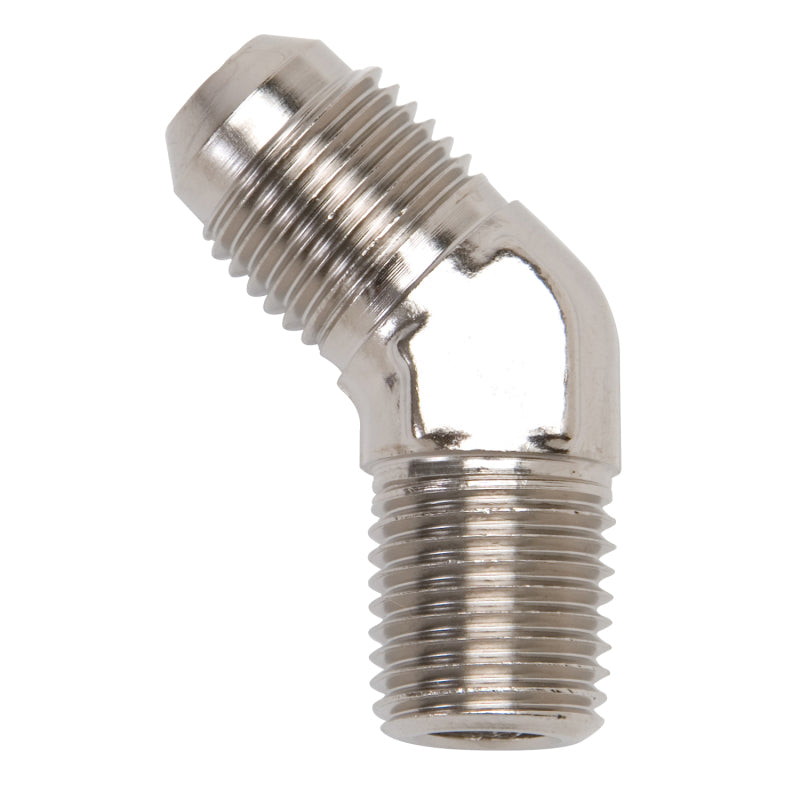 Russell Performance -10 AN to 1/2in NPT 45 Degree Flare to Pipe Adapter 660971 660971 Photo - Primary