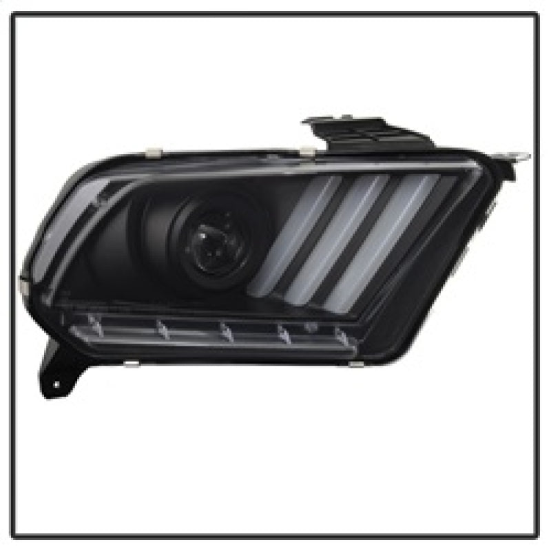 Spyder 10-13 Ford Mustang - Halogen - Projector Headlights - LED Signals -Black (PRO-YD-FM2010V2-BK) 5085429 5085429 Photo - Unmounted