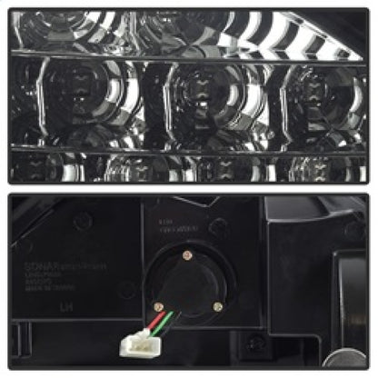 Spyder 99-05 Pontiac Grand Am LED Tail Lights - Black Smoke 5084309 5084309 Photo - Unmounted