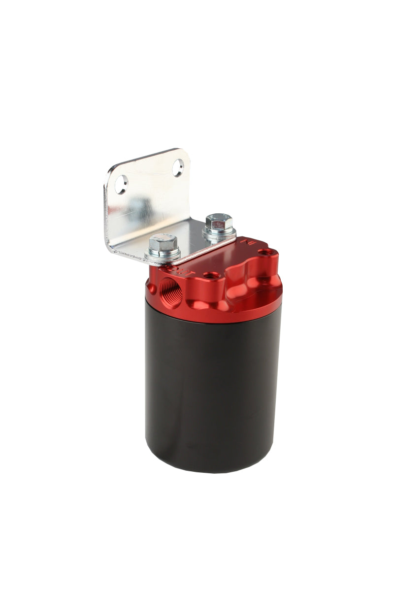 Aeromotive 100 Micron, Red/Black Canister Fuel Filter 12319 Photo - Primary