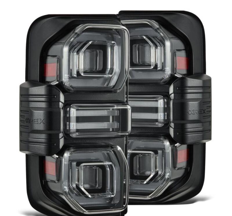 AlphaRex 21-24 Ford Bronco (Excl. Raptor) Nova-Series LED Tail Lights - Black 659010 659010 Photo - Primary