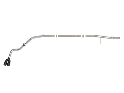 aFe Rebel XD Series 3in 304SS DPF-Back 20-21 GM Trucks L6-3.0L (td) LM2 - Dual Black Tip 49-34129-B 49-34129-B Photo - Unmounted