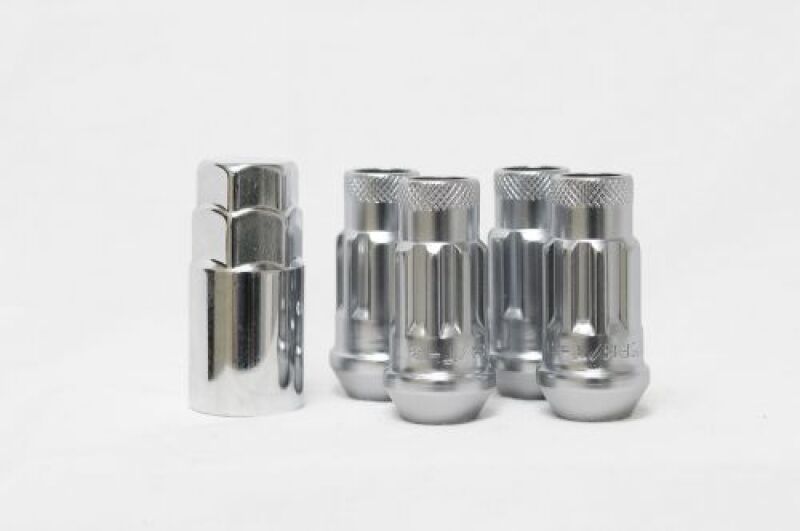 Wheel Mate 14x1.50 Monster Lug Satin Silver Locking Lug Nut  - Set of 4 33002SS 33002SS User 1