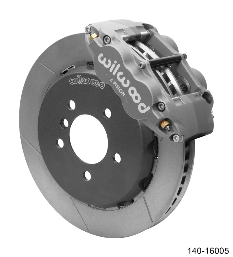 Wilwood 95-99 E36 M3 BMW Forged Narrow Superlite 6R Front Big Brake - Gray 140-16005 140-16005 User 1