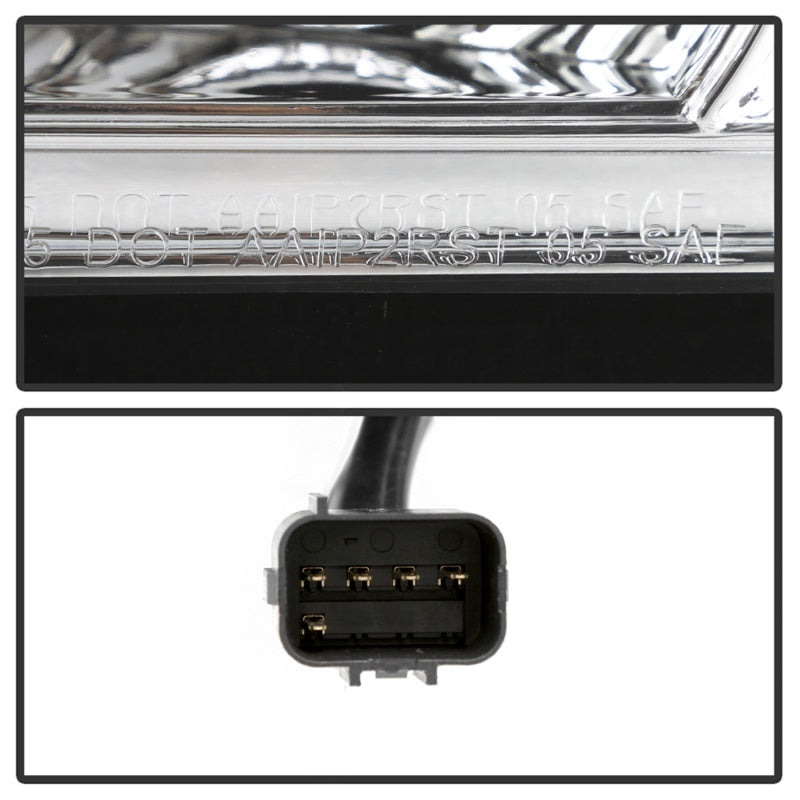 Spyder Jeep Grand Cherokee 05-06 Version 2 Light Bar LED Tail Lights - Chrome 5085832 5085832 Photo - Unmounted