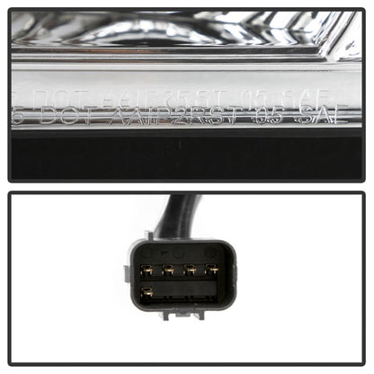 Spyder Jeep Grand Cherokee 05-06 Version 2 Light Bar LED Tail Lights - Chrome 5085832 5085832 Photo - Unmounted