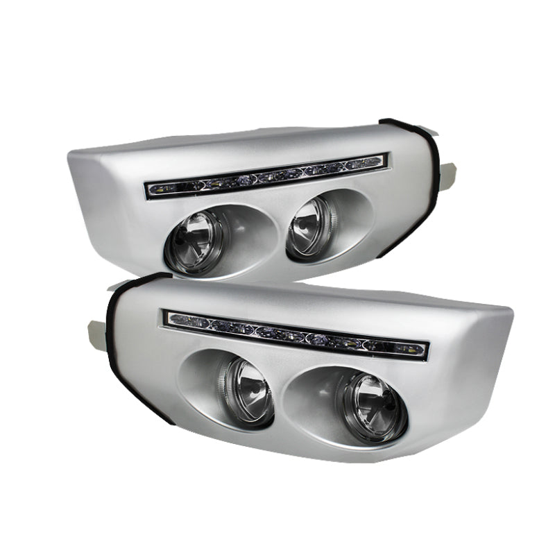 Spyder Toyota FJ Cruiser 07-14 Fog Lights W LED Daytime Running Lights w/swch- Clear FL-DRL-TFJ07-C 5070555 5070555 Photo - Primary