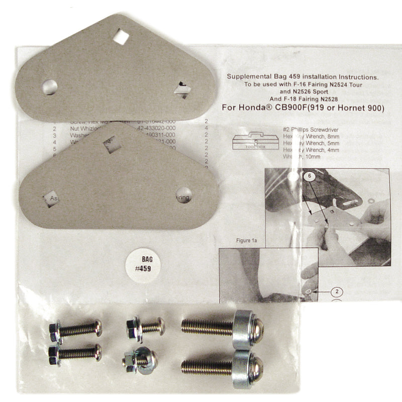 National Cycle Honda CB900F Hardware for Mounting F-16/F-18 BAG#459 BAG#459 User 1