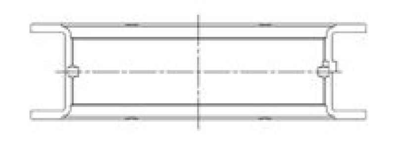 ACL Ford V8, 351M-351W-400, Race Series 5M1432H-STD 5M1432H-STD Technical Drawing