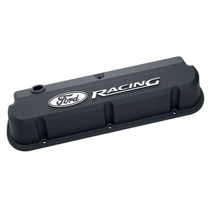 Ford Slant Edge Valve Cover Set w/Ford Racing Logo FRD302-135 302-135 Photo - Primary