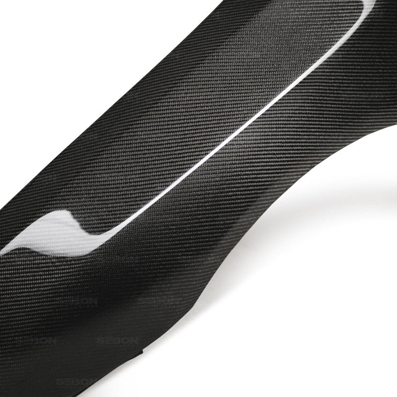 Seibon 10Mm Wider Fenders Mitsubishi Lancer Evo X 2008-2010 FF0809MITEVOX User 4