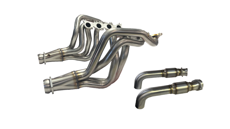 Kooks Headers Kooks 15+ Mustang 5.0L 4V 2in x 3in SS Headers w/Catted OEM Connection Pipe 1151H622 1151H622 Photo - Primary