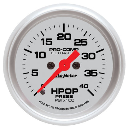 Autometer Gauge, High Press Oil Pump, 2 1/16", 4kpsi, Digital Stepper Motor 4396 Photo - Primary