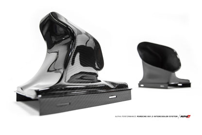 AMS Performance Porsche 997.2TT Alpha Intercooler System (For Stock Framed Turbos) ALP.09.09.0002-2 ALP.09.09.0002-2 Photo - Primary