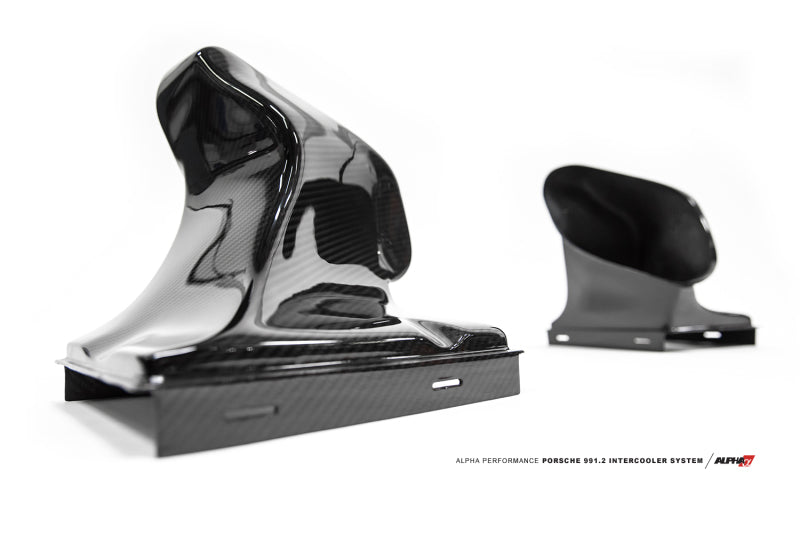 AMS Performance Porsche 997.2TT Alpha Intercooler System (For Stock Framed Turbos) ALP.09.09.0002-2 ALP.09.09.0002-2 Photo - Primary